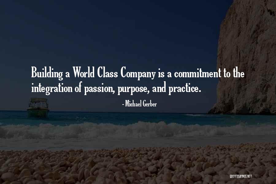 Passion And Commitment Quotes By Michael Gerber