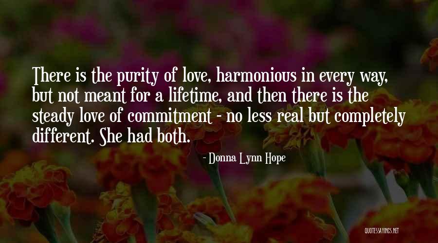 Passion And Purity Quotes By Donna Lynn Hope