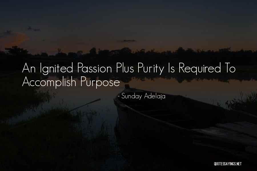 Passion And Purity Quotes By Sunday Adelaja