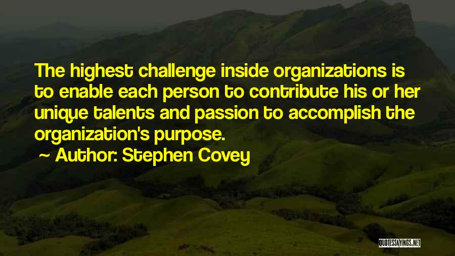 Passion And Quotes By Stephen Covey