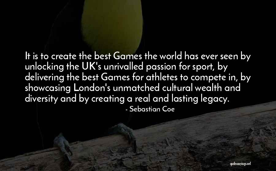 Passion And Sports Quotes By Sebastian Coe