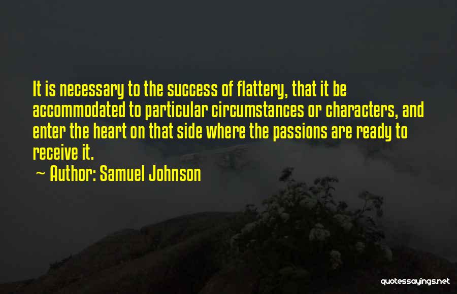 Passion And Success Quotes By Samuel Johnson