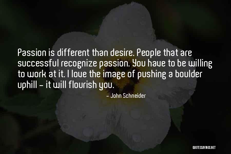 Passion At Work Quotes By John Schneider