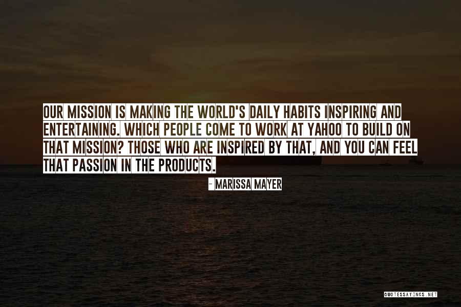 Passion At Work Quotes By Marissa Mayer