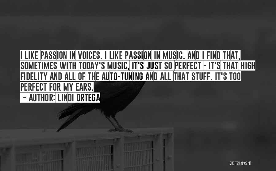 Passion For Music Quotes By Lindi Ortega