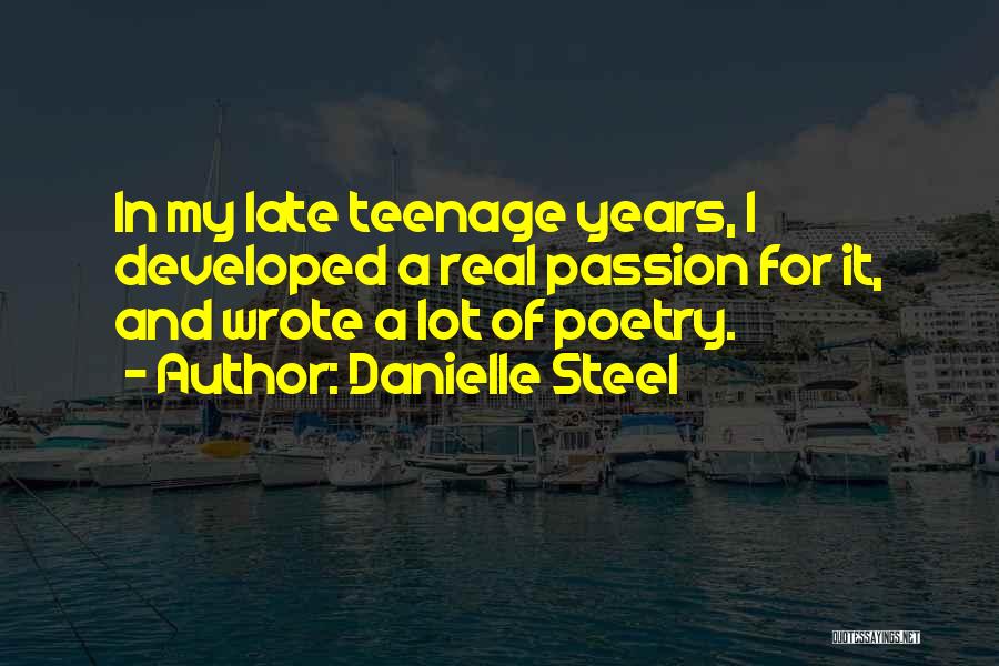 Passion For Poetry Quotes By Danielle Steel