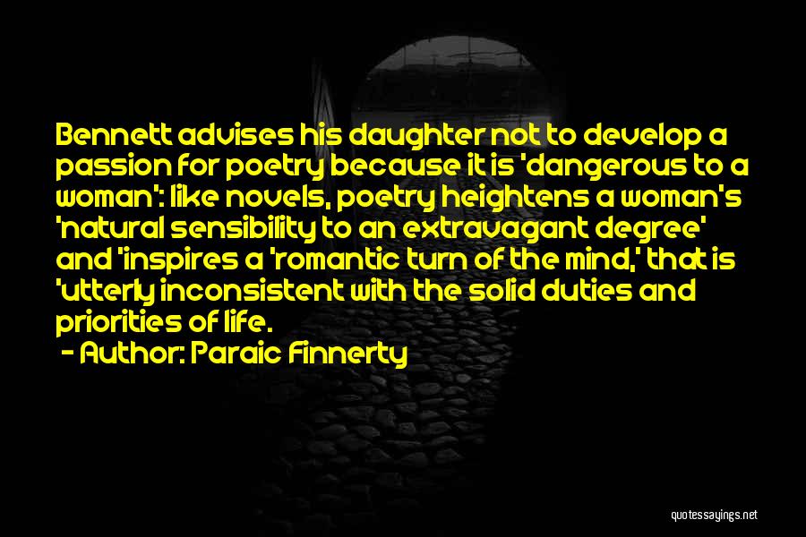 Passion For Poetry Quotes By Paraic Finnerty