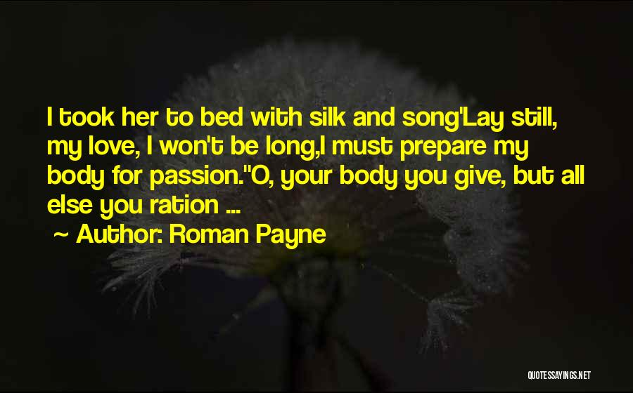 Passion For Poetry Quotes By Roman Payne