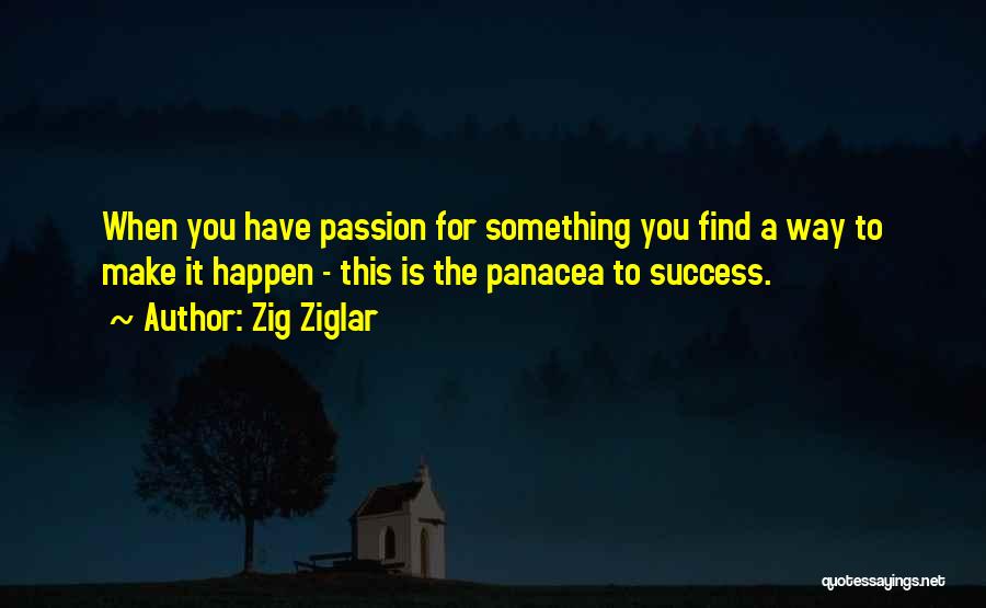 Passion For Success Quotes By Zig Ziglar