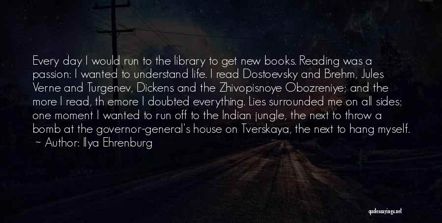 Passion From Books Quotes By Ilya Ehrenburg
