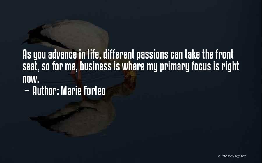 Passion In Business Quotes By Marie Forleo