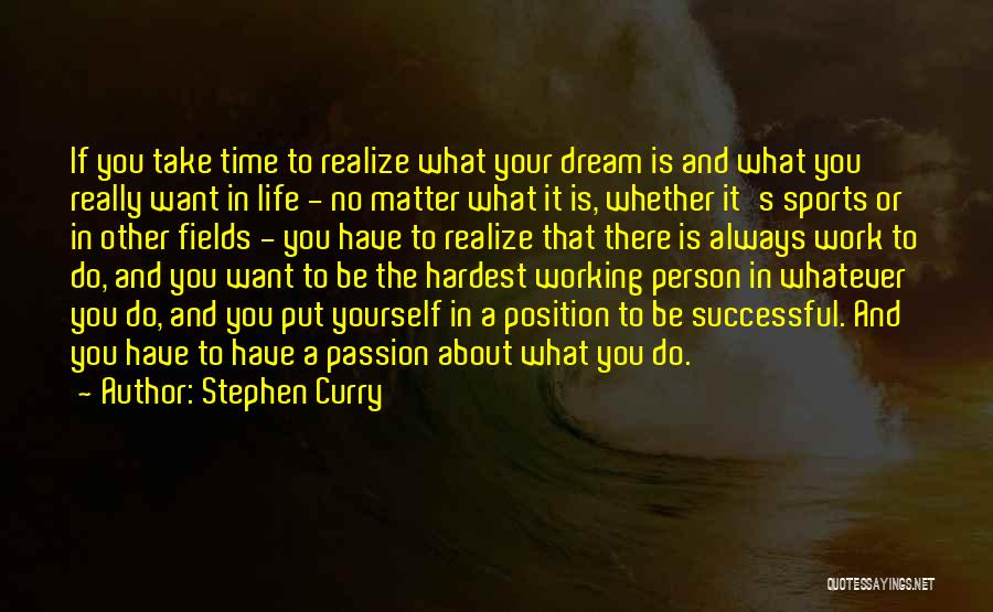 Passion In Sports Quotes By Stephen Curry