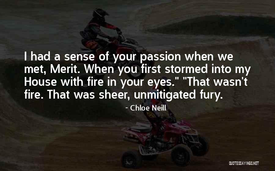 Passion In Your Eyes Quotes By Chloe Neill Passion In Your Eyes Quotes By Chloe Neill