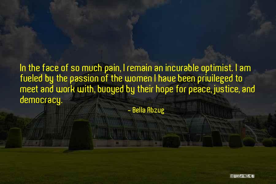 Passion Of Work Quotes By Bella Abzug Passion Of Work Quotes By Bella Abzug