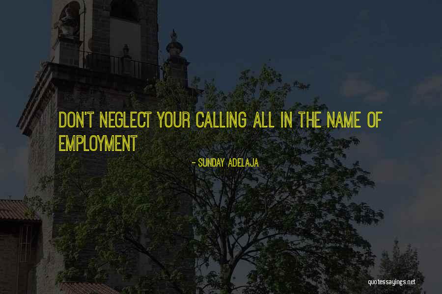Passion Of Work Quotes By Sunday Adelaja
