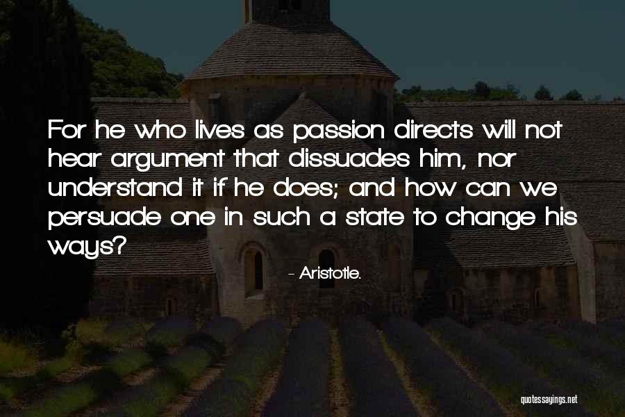 Passion Quotes By Aristotle.