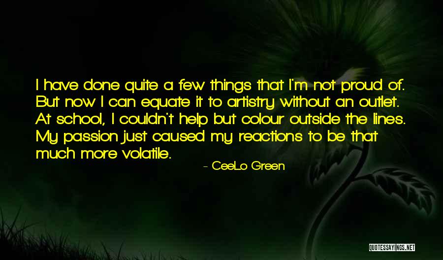 Passion To Help Quotes By CeeLo Green Passion To Help Quotes By CeeLo Green