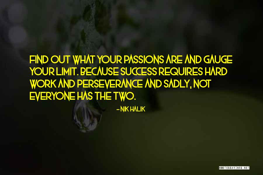 Passion Work Success' Quotes By Nik Halik Passion Work Success' Quotes By Nik Halik