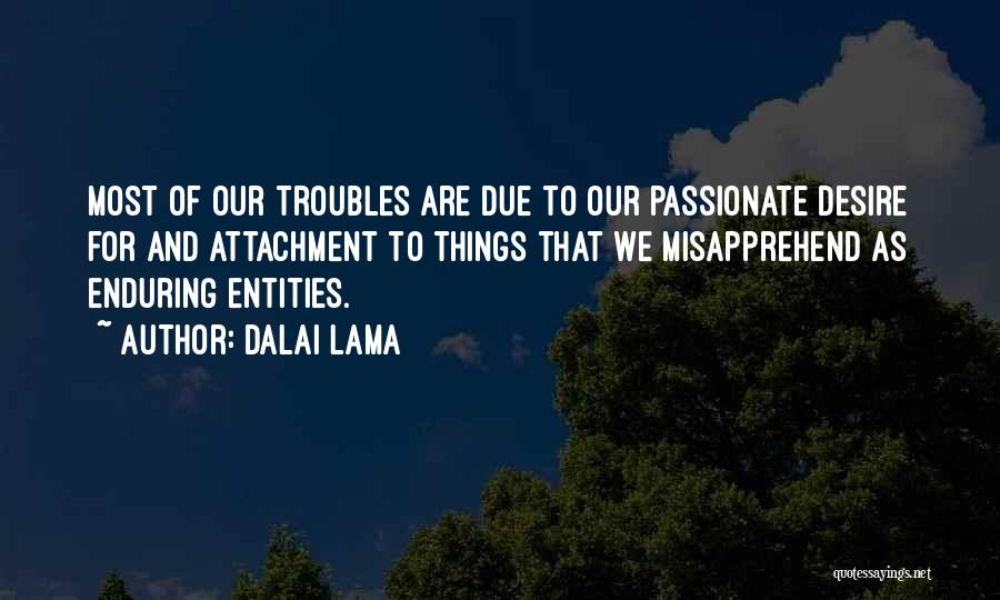 Passionate Desire Quotes By Dalai Lama