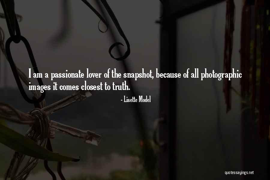 Passionate Lover Quotes By Lisette Model Passionate Lover Quotes By Lisette Model