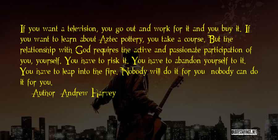 Passionate Work Quotes By Andrew Harvey