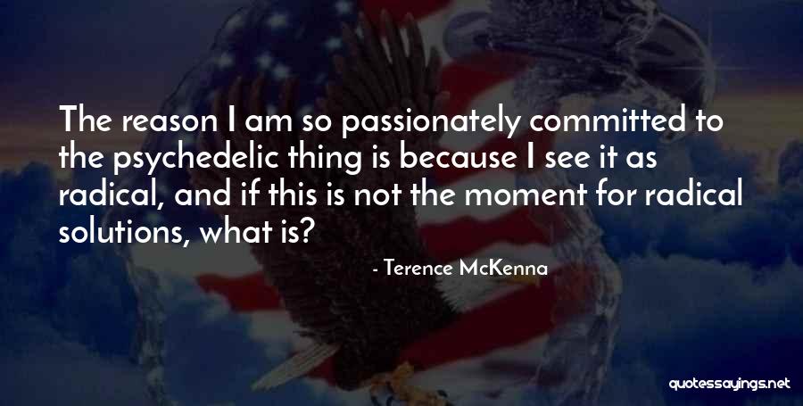 Passionately Quotes By Terence McKenna