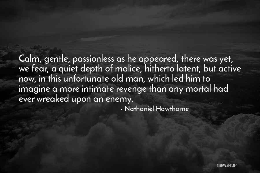 Passionless Quotes By Nathaniel Hawthorne