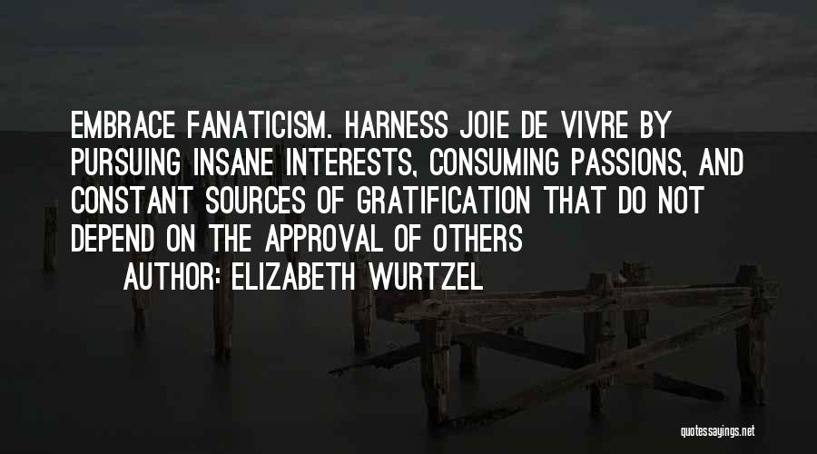 Passions And Interests Quotes By Elizabeth Wurtzel