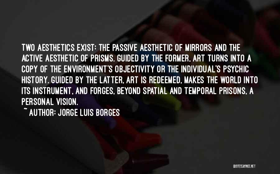 Passive And Active Quotes By Jorge Luis Borges