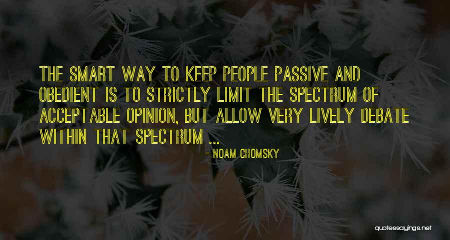 Passive People Quotes By Noam Chomsky Passive People Quotes By Noam Chomsky