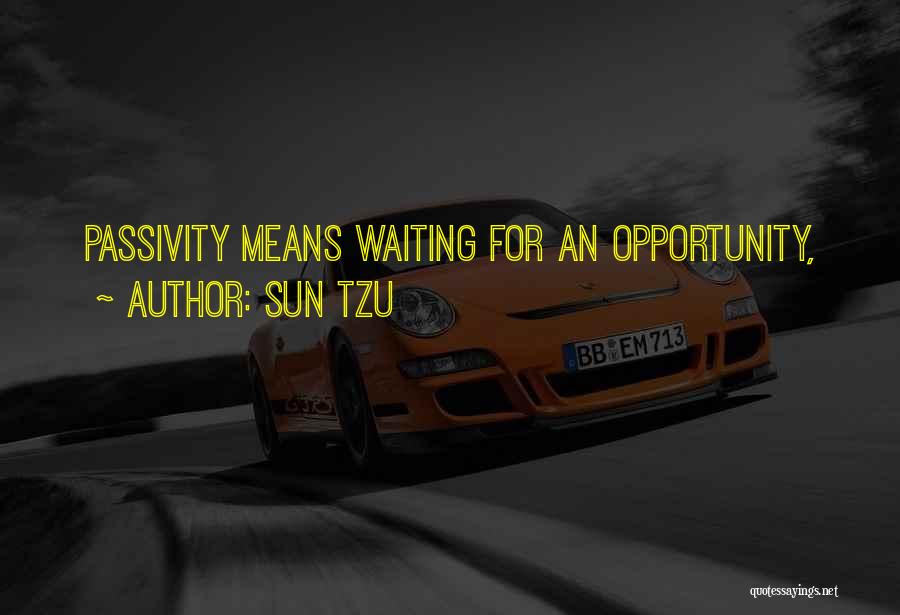 Passivity Quotes By Sun Tzu