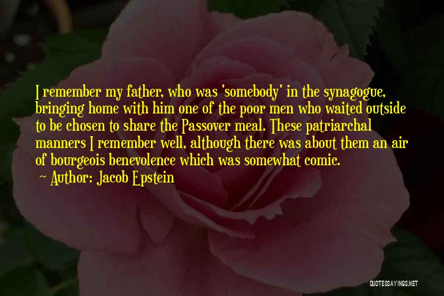 Passover Quotes By Jacob Epstein