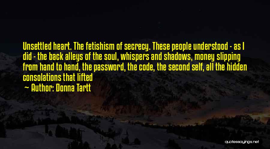 Password Quotes By Donna Tartt