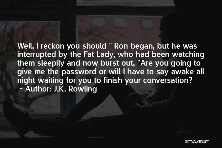 Password Quotes By J.K. Rowling