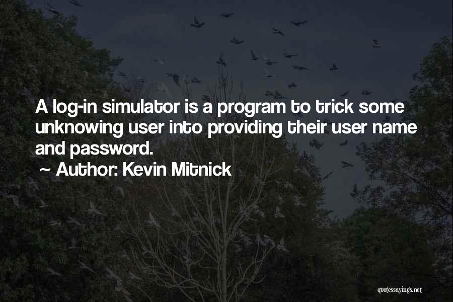 Password Quotes By Kevin Mitnick