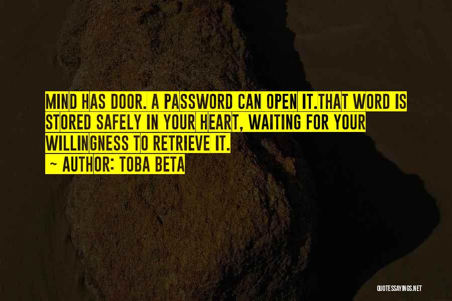 Password Quotes By Toba Beta