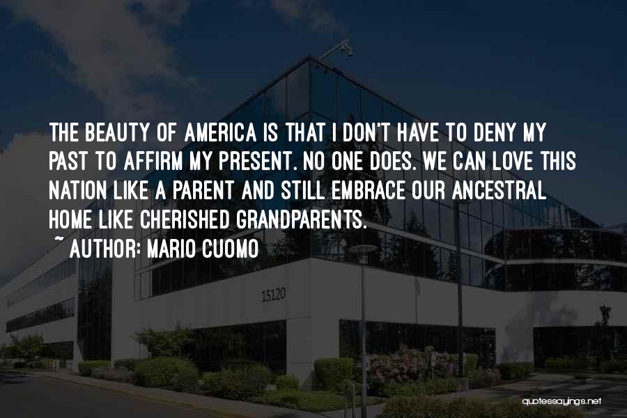 Past And Present Love Quotes By Mario Cuomo
