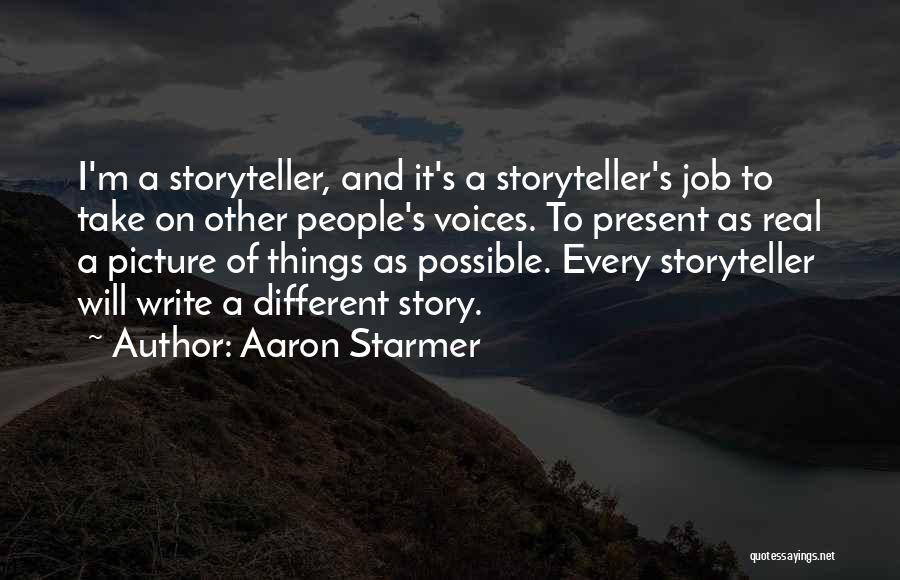 Past And Present Picture Quotes By Aaron Starmer