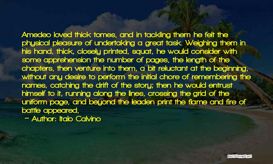 Past Catching Up Quotes By Italo Calvino