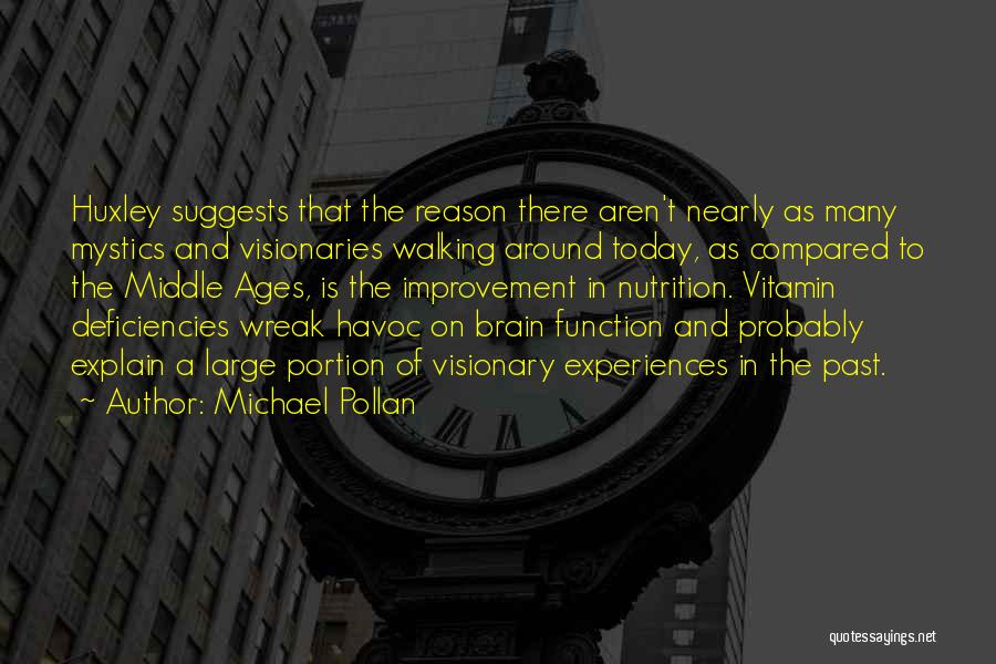 Past Experiences Quotes By Michael Pollan