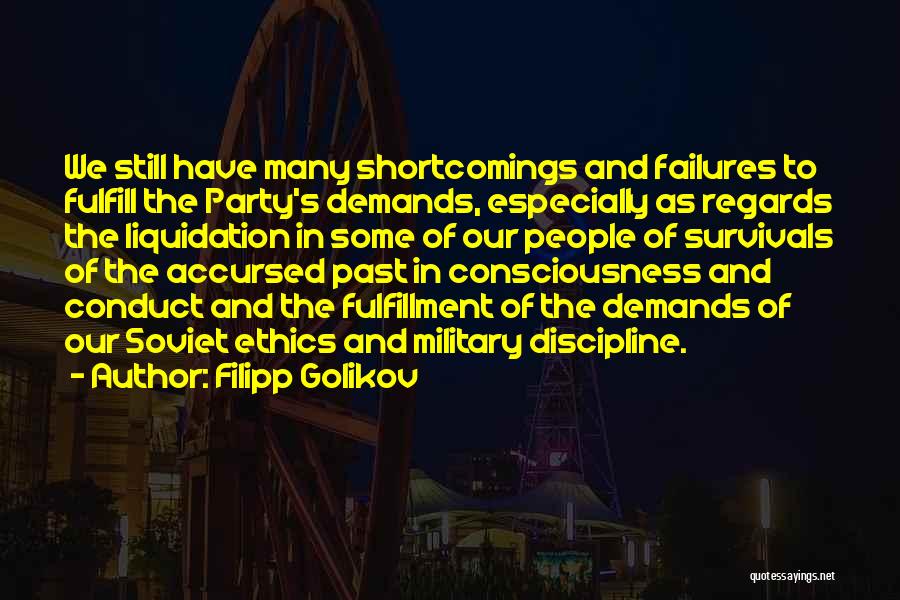 Past Failures Quotes By Filipp Golikov