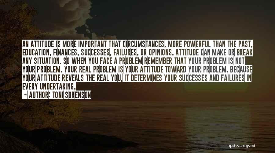 Past Failures Quotes By Toni Sorenson