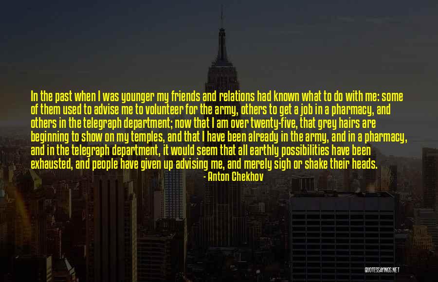 Past Friends Quotes By Anton Chekhov Past Friends Quotes By Anton Chekhov