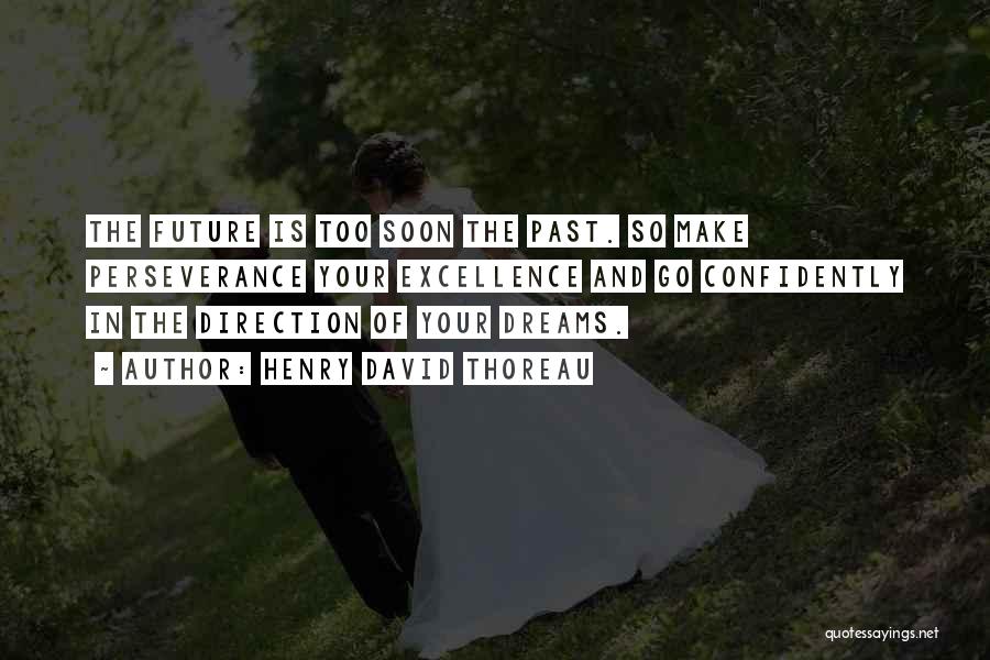 Past & Future Life Quotes By Henry David Thoreau
