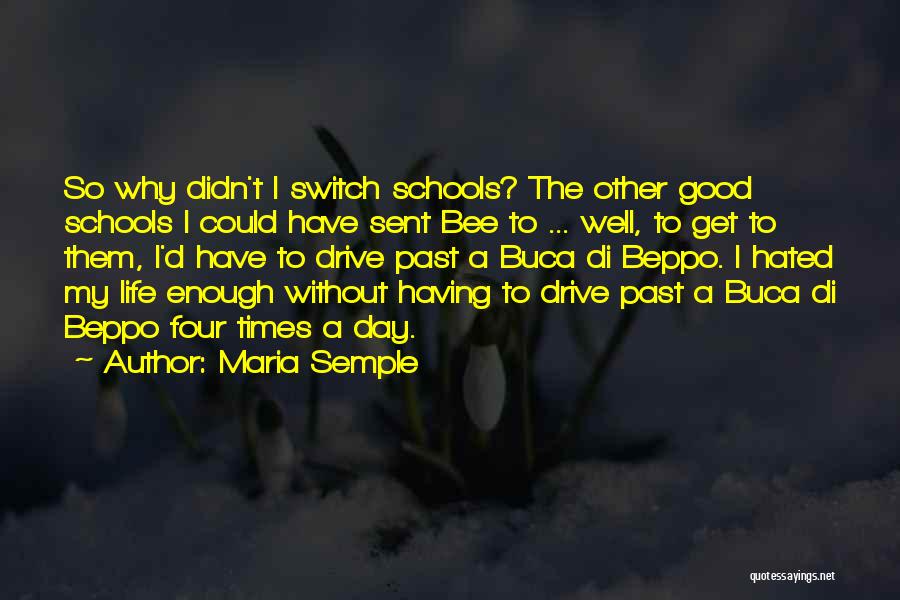 Past Good Times Quotes By Maria Semple