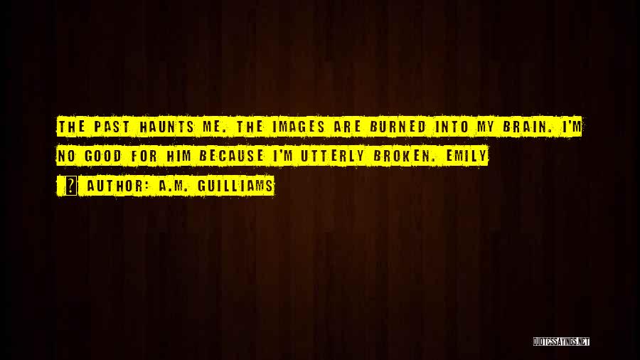 Past Haunts Me Quotes By A.M. Guilliams