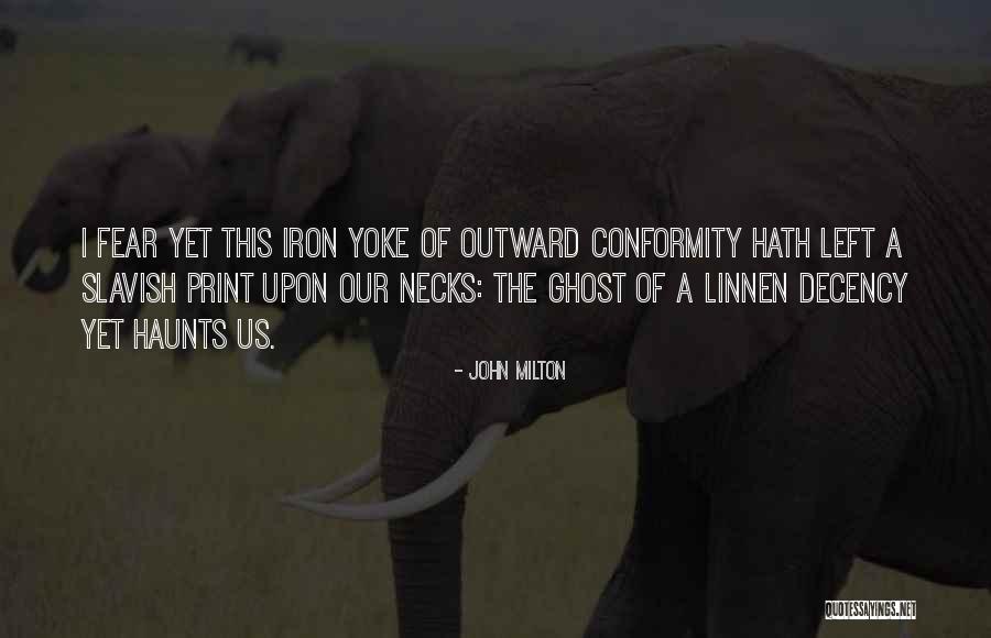 Past Haunts Quotes By John Milton Past Haunts Quotes By John Milton
