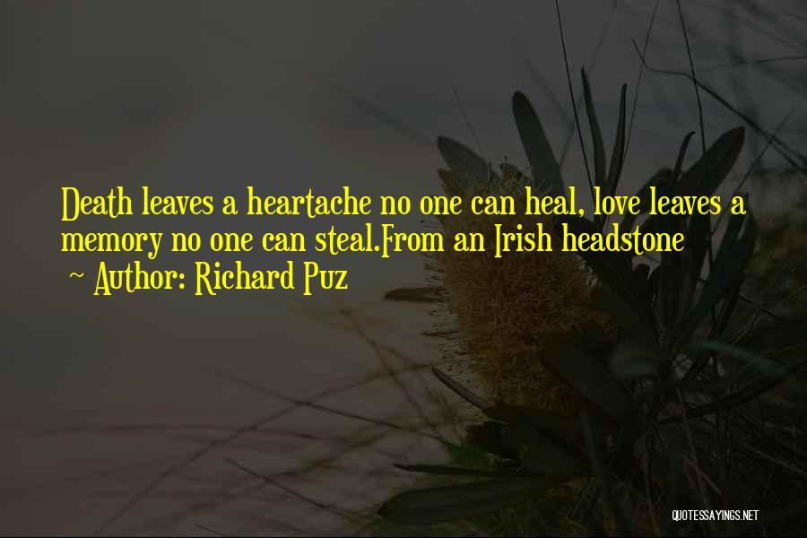 Past Hurts Quotes By Richard Puz