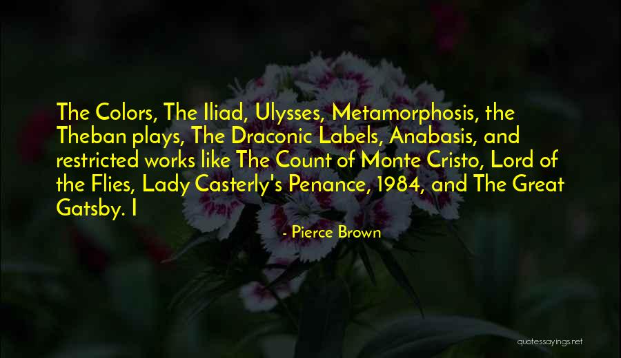 Past In 1984 Quotes By Pierce Brown Past In 1984 Quotes By Pierce Brown