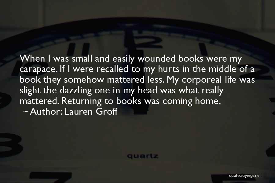 Past Life Hurts Quotes By Lauren Groff